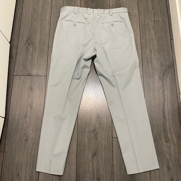 Brioni Grey Cotton Blend Pants Size 36 - Picture 7 of 12